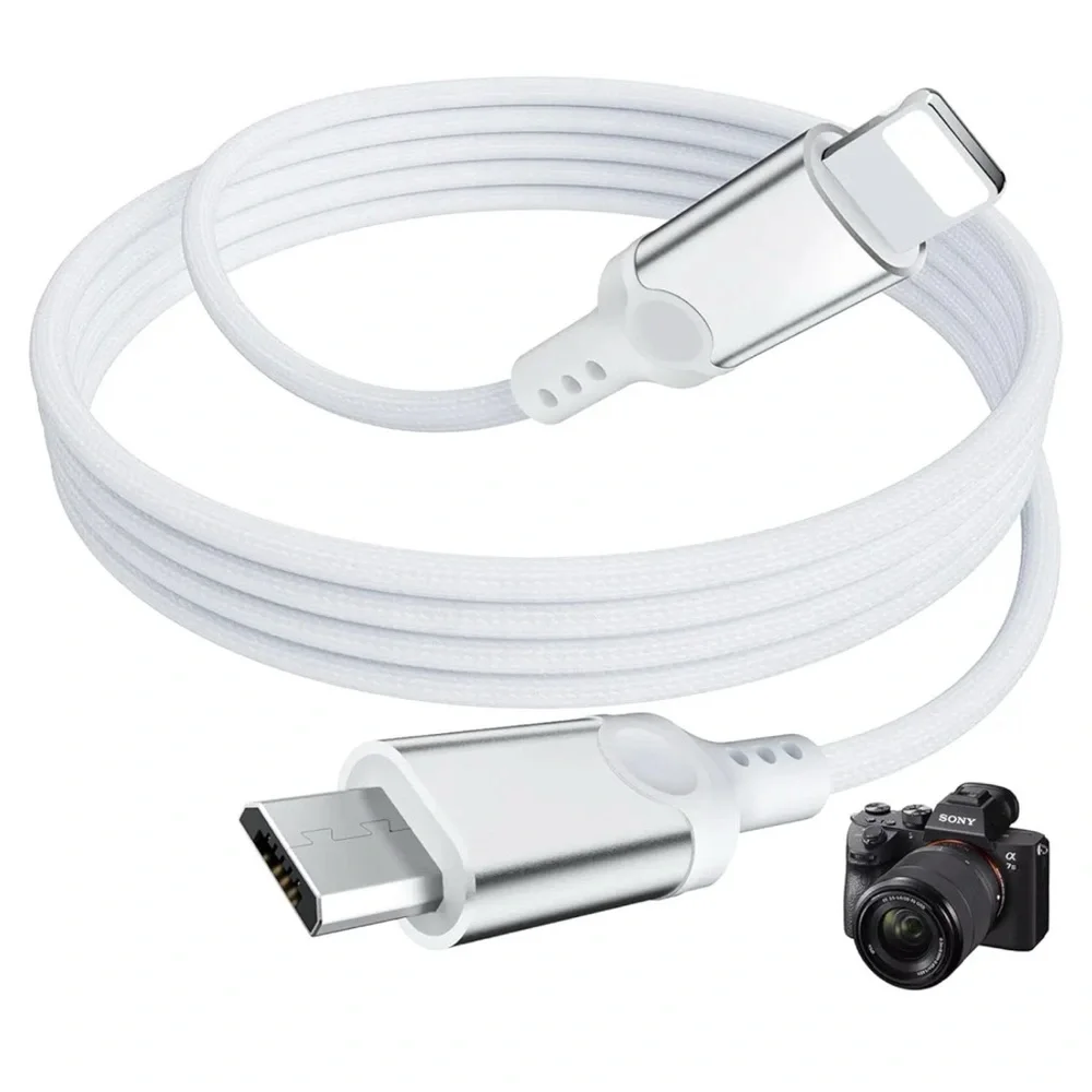 lightening to micro usb camera cable!